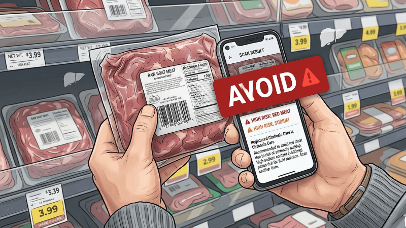 Food Scanner feature screenshot