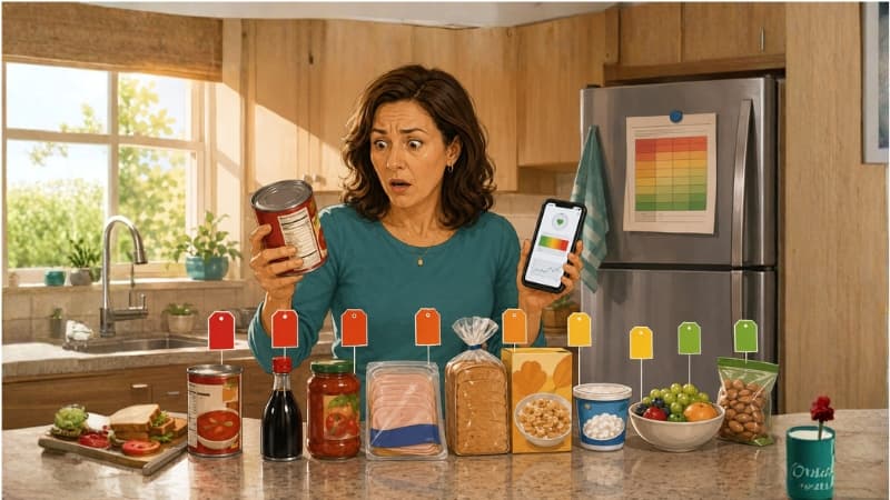 How Much Sodium Is Actually in Common Foods? A Visual Guide for Liver Patients